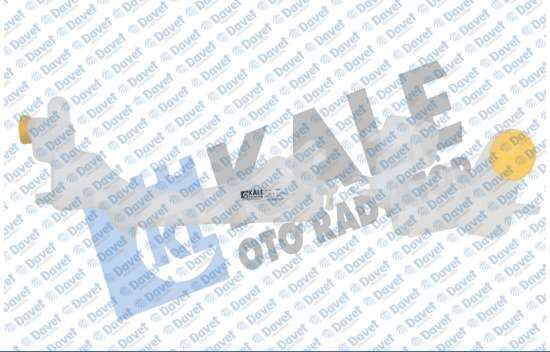 KALE 348715 Radyator Ek Genlesme Su Deposu Civic (Kapaksiz)